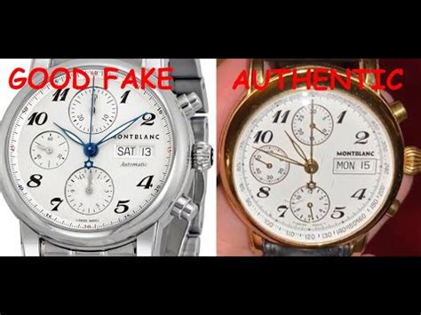 mont blanc watches original vs fake|are montblanc watches good investment.